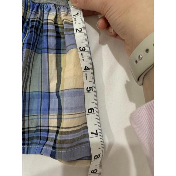 Baby Gap Girl’s Blue Plaid Cotton Lined Short Sleeve Shirt- Size 18-24 Months - Picture 5 of 6